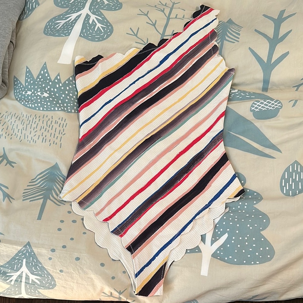 Marysia Swim water color striped one piece